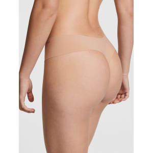 Трусики PINK No Show High-Leg Thong Panty Sweet Praline