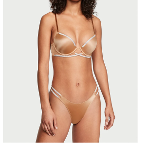 Бюстгальтер Very Sexy Shine Strap Push-Up Bra Toffee