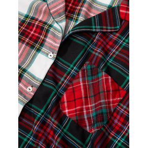 Пижама Victoria's Secret Flannel Long Pj set Red Plaid Print Mix