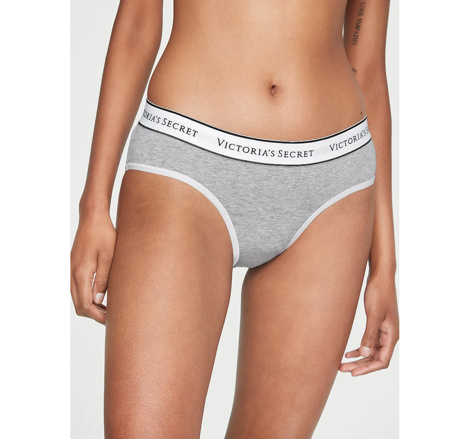 Трусики Logo Cotton Hiphugger Panty Gray