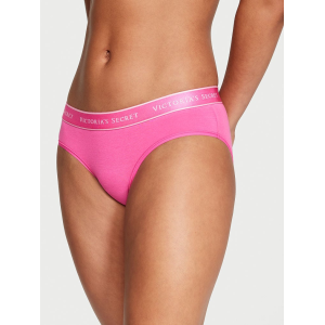 Трусики хіпхаггер Logo Cotton Hiphugger Panty Fuchsia