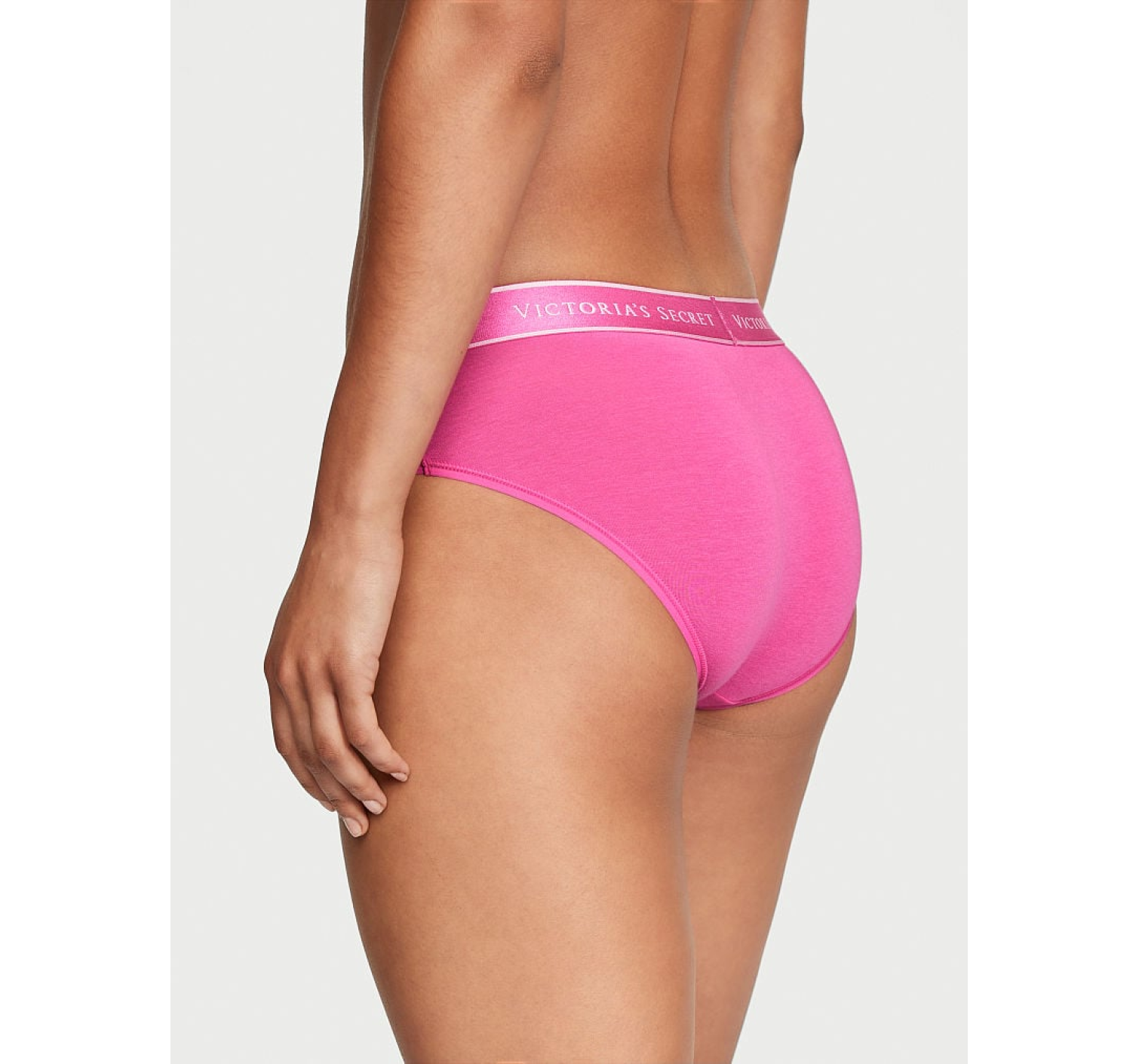 Трусики хіпхаггер Logo Cotton Hiphugger Panty Fuchsia