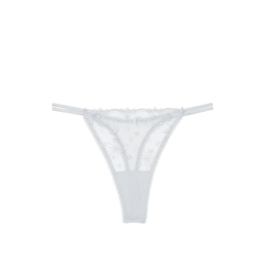 Трусики Celestial Embroidery Strappy Thong Panty Flint Grey