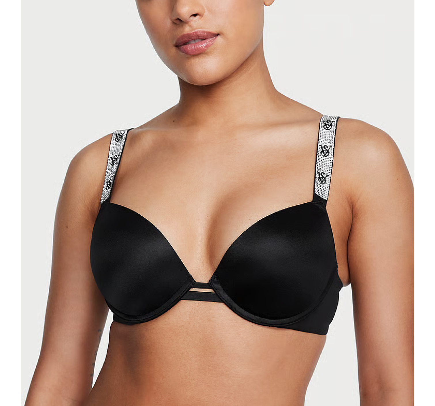 Бюстгальтер Shine Strap Bombshell Push-up Bra Logo VS
