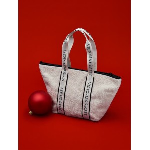 Сумка Victoria’s Secret Cozy Plush Tote Bags White
