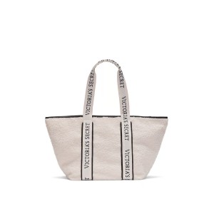 Сумка Victoria’s Secret Cozy Plush Tote Bags White