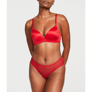 Трусики Bow-Back Open Lace-Up Cheeky Panty Lipstick