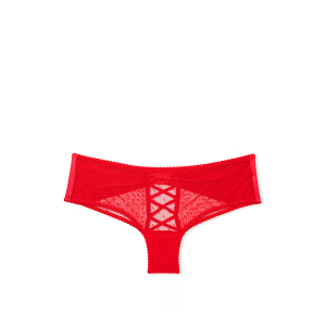 Трусики Bow-Back Open Lace-Up Cheeky Panty Lipstick