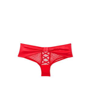 Трусики Bow-Back Open Lace-Up Cheeky Panty Lipstick