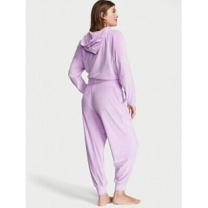 Велюровый костюм Виктория Сикрет Ribbed Velour Hoodies Jogger Unicorn Purple