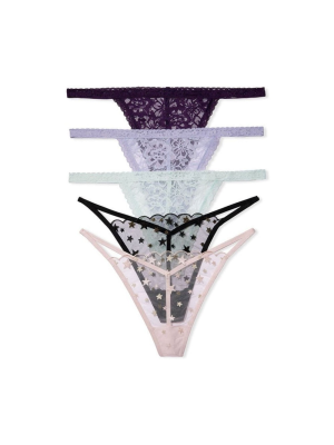 Набір трусиків 5-Pack Thong Lace Panties
