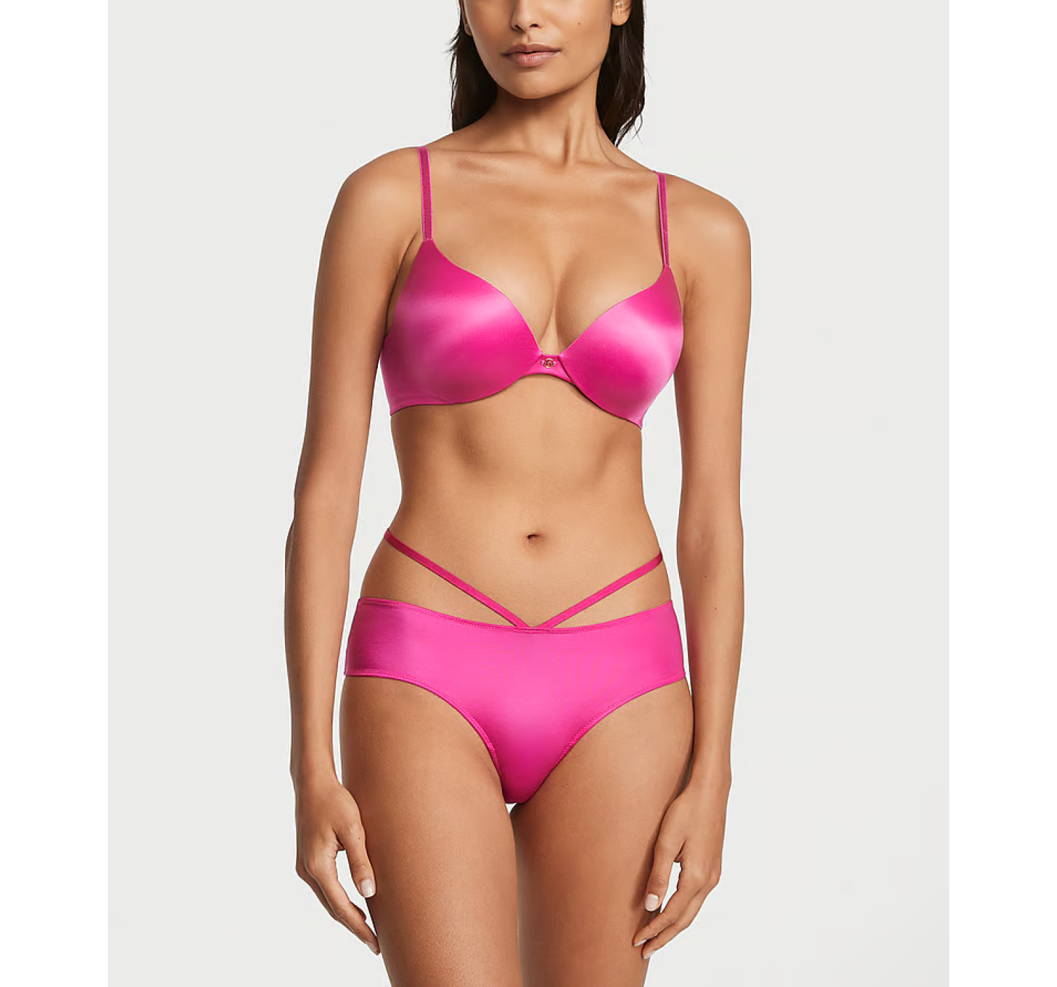 Трусики So Obsessed Strappy Cheeky Panty Fuchsia Frenzy