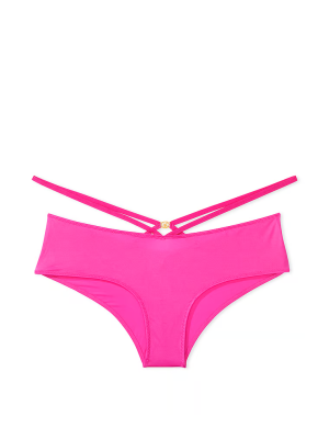 Трусики So Obsessed Strappy Cheeky Panty Fuchsia Frenzy