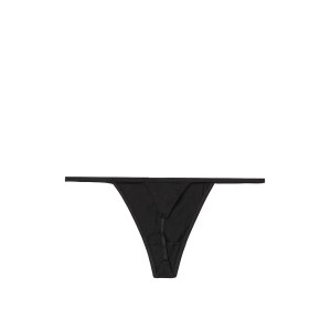 Трусики Stretch Cotton Scatter Shine V-String Panty Black