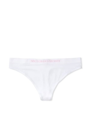 Трусики Seamless White Thong Panty