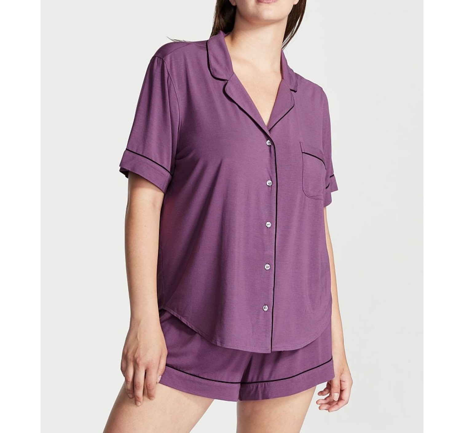 Пижама Victoria’s Secret Modal Short PJ Set Mulberry Purple