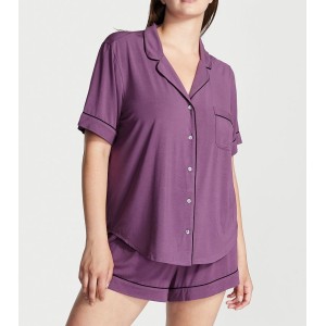 Пижама Victoria’s Secret Modal Short PJ Set Mulberry Purple
