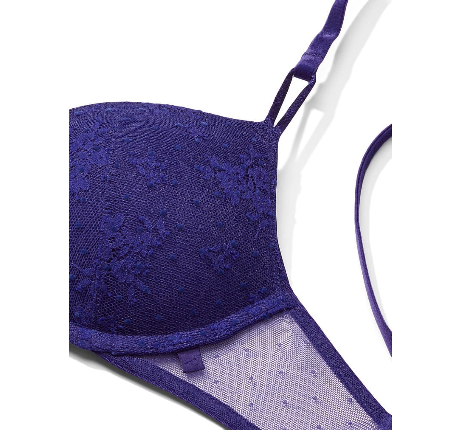 Бюстгальтер Favorite T-Shirt Lace Push-up Bra Night Ocean Blue