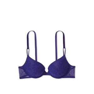 Бюстгальтер Favorite T-Shirt Lace Push-up Bra Night Ocean Blue