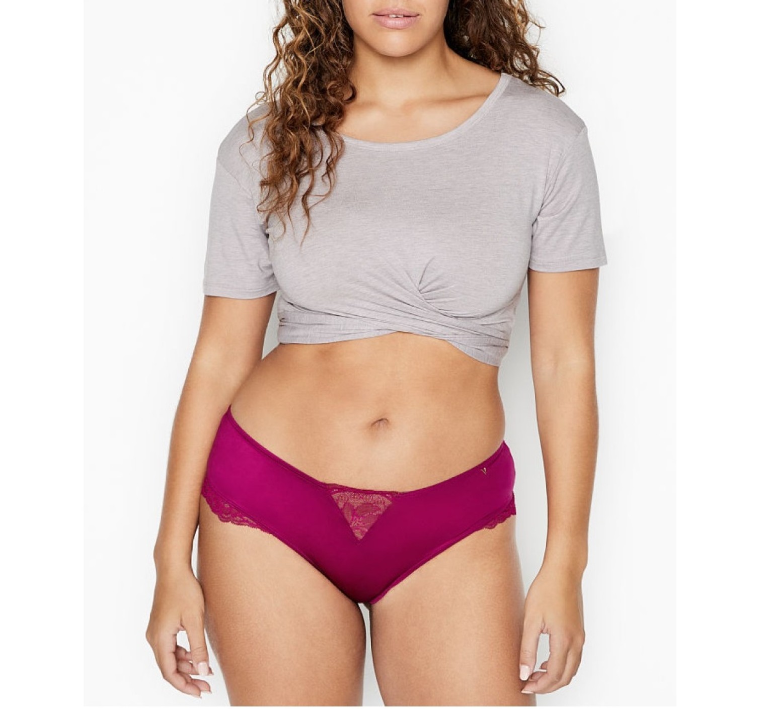 Комплект белья Victoria’s Secret Very Sexy Push-up Fuchsia Lace Bra set