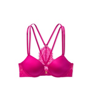 Комплект белья Victoria’s Secret Very Sexy Push-up Fuchsia Lace Bra set