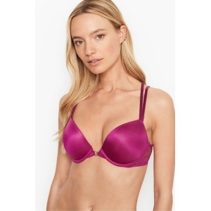 Комплект белья Victoria’s Secret Very Sexy Push-up Fuchsia Lace Bra set