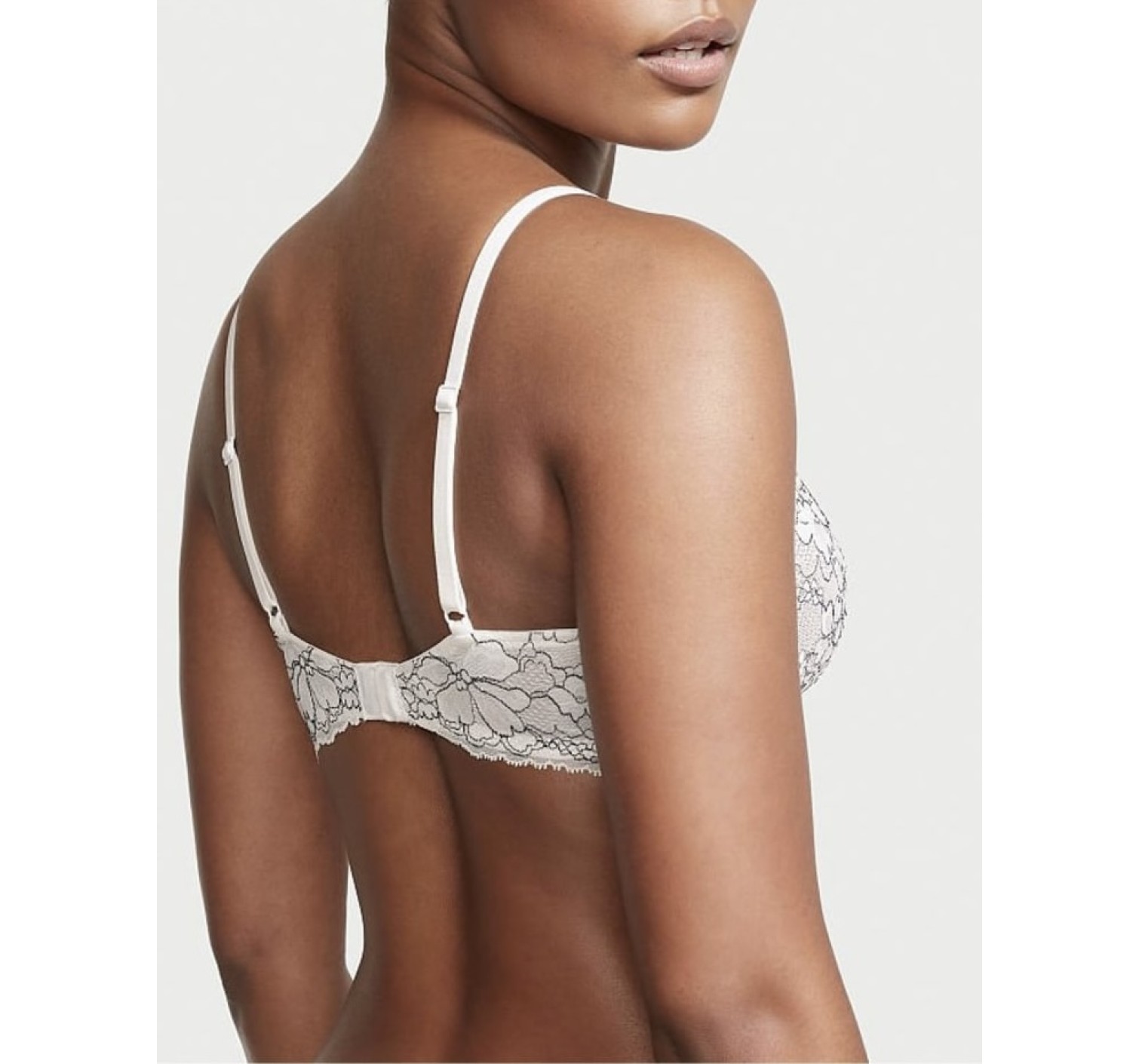 Комплект белья Victoria's Secret Demi Embroidery Bra & Shortie Panty