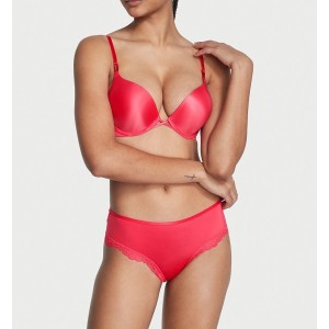 Комплект белья Bombshell Plunge Lipstick Red Bra Set