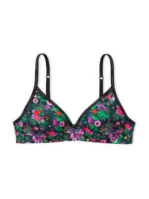 Бюстгальтер Victoria's Secret T-shirt Lightly Lined Wireless Fiower Print Bra