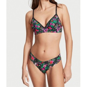 Бюстгальтер Victoria’s Secret T-shirt Lightly Lined Wireless Fiower Print Bra