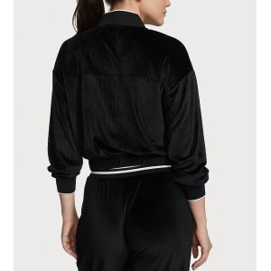 Велюровий костюм Velour Ribbed Bomber Jacket Set