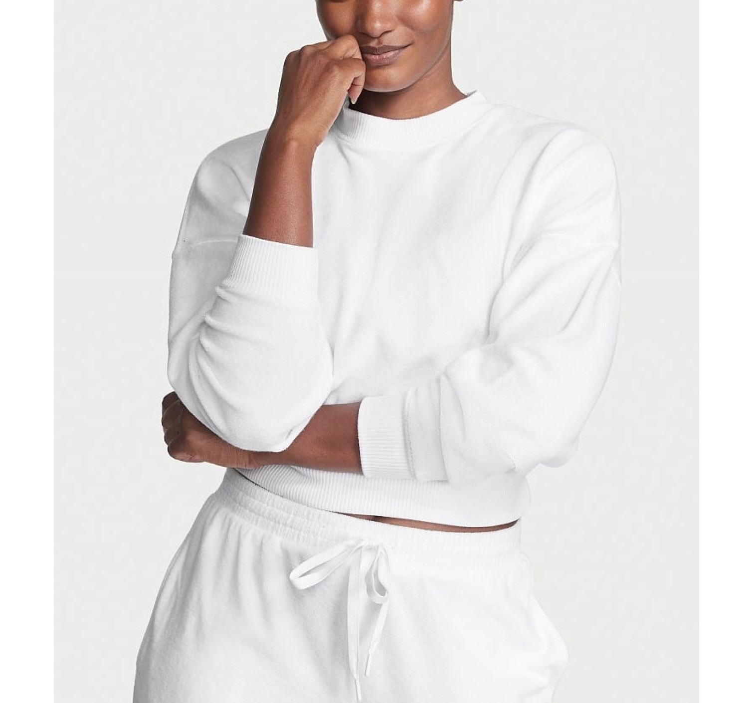 Спортивный костюм Terry Flare White