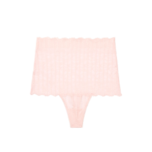 Комплект Victoria’s Secret Lace Bralette & High-rise Thong Panty V logo