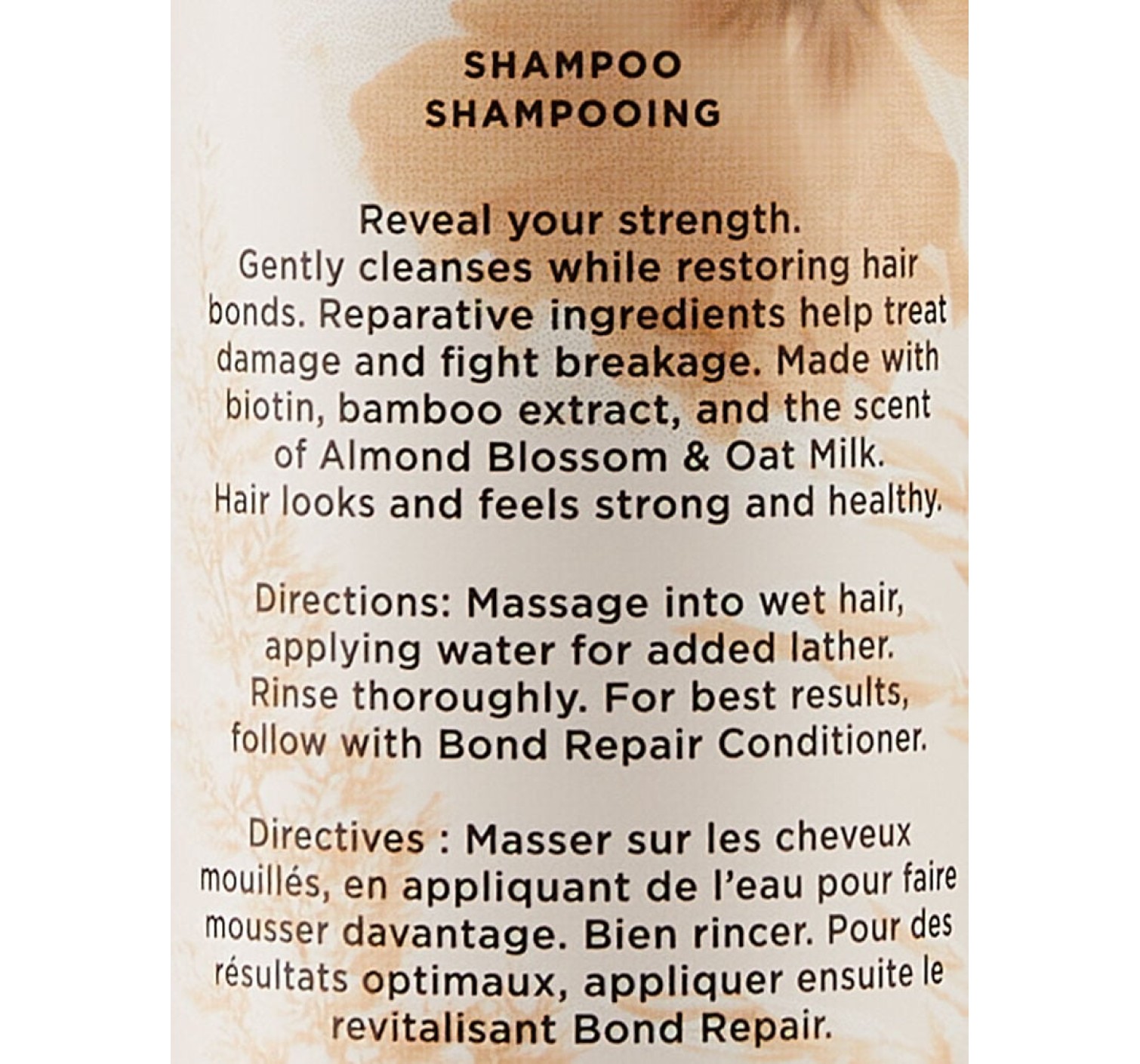 Шампунь Bond Repair Comfort Almond Blossom & Oat Milk
