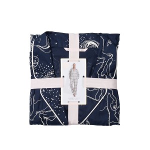 Пижама Victoria's Secret Flannel Long Pj set Noir Navy Pegasus