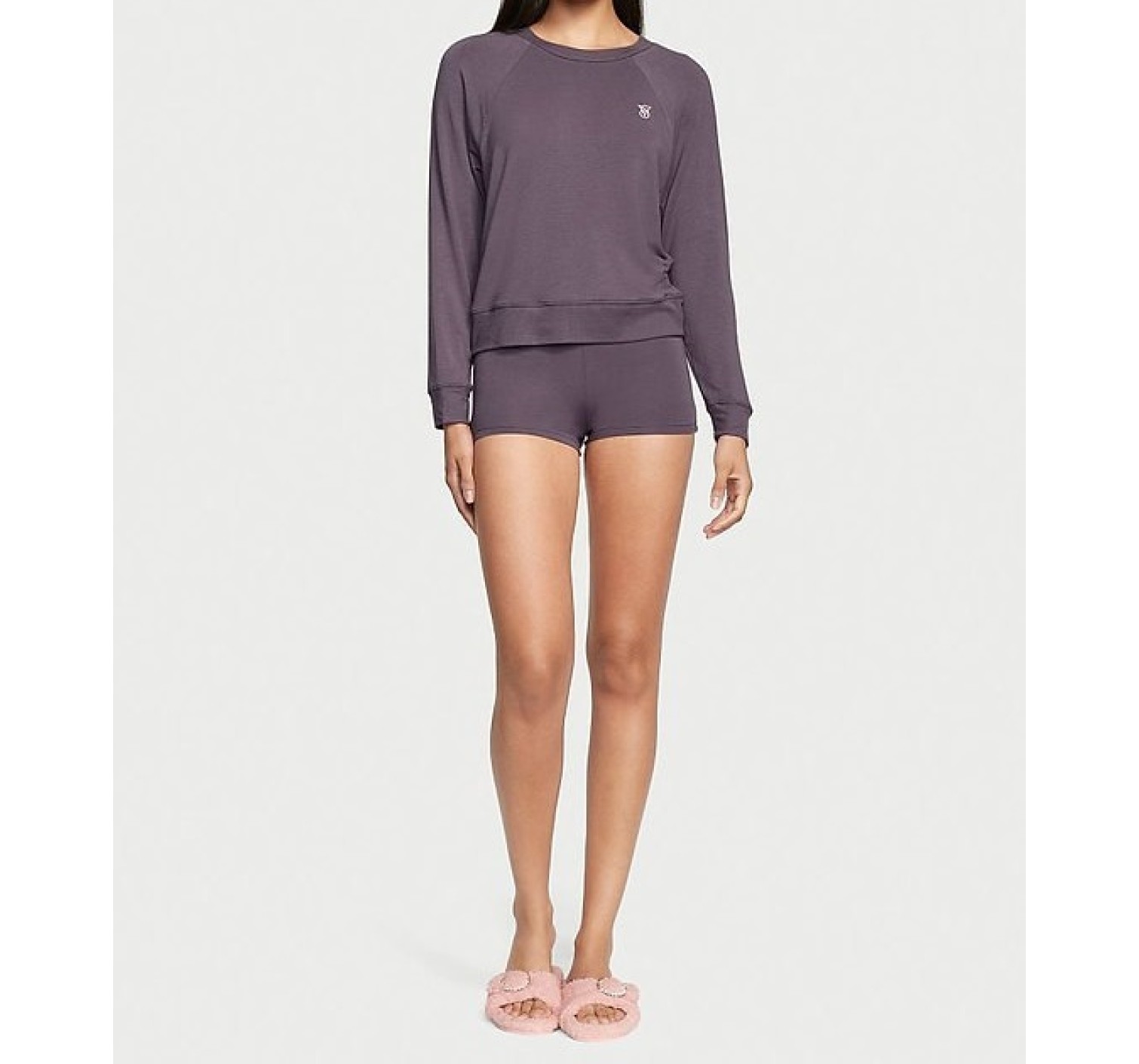 Пижама Victoria's Secret Modal Terry Crewneck Short Set