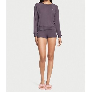 Пижама Victoria's Secret Modal Terry Crewneck Short Set