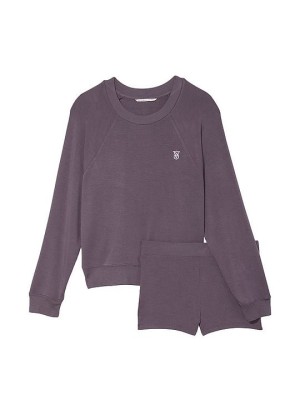Пижама Victoria's Secret Modal Terry Crewneck Short Set