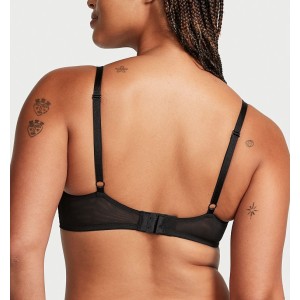 Комплект белья Very Sexy Shine Strap Bra Lace Black Push-Up Set 