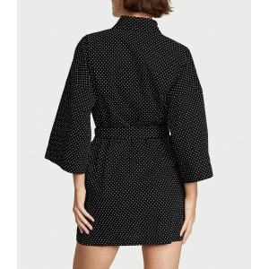 Пижама 3-Piece Cotton Pajama Set Black & White Dot