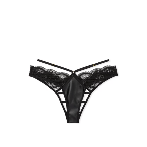 Трусики Very Sexy Fishnet Floral Open Back Brazilian Panty 