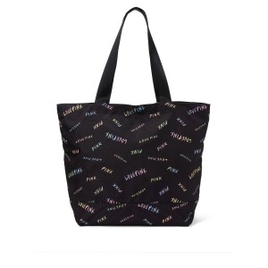 Сумка Tote Bag Black PINK Logo