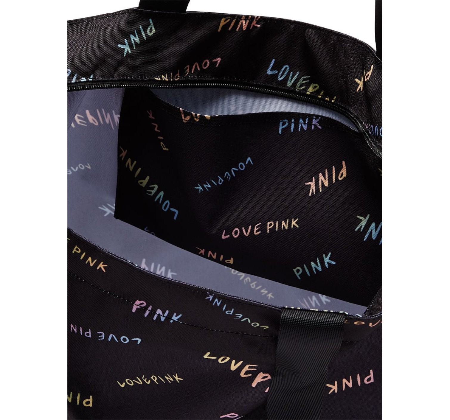 Сумка Tote Bag Black PINK Logo