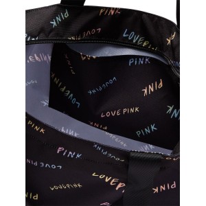 Сумка Tote Bag Black PINK Logo