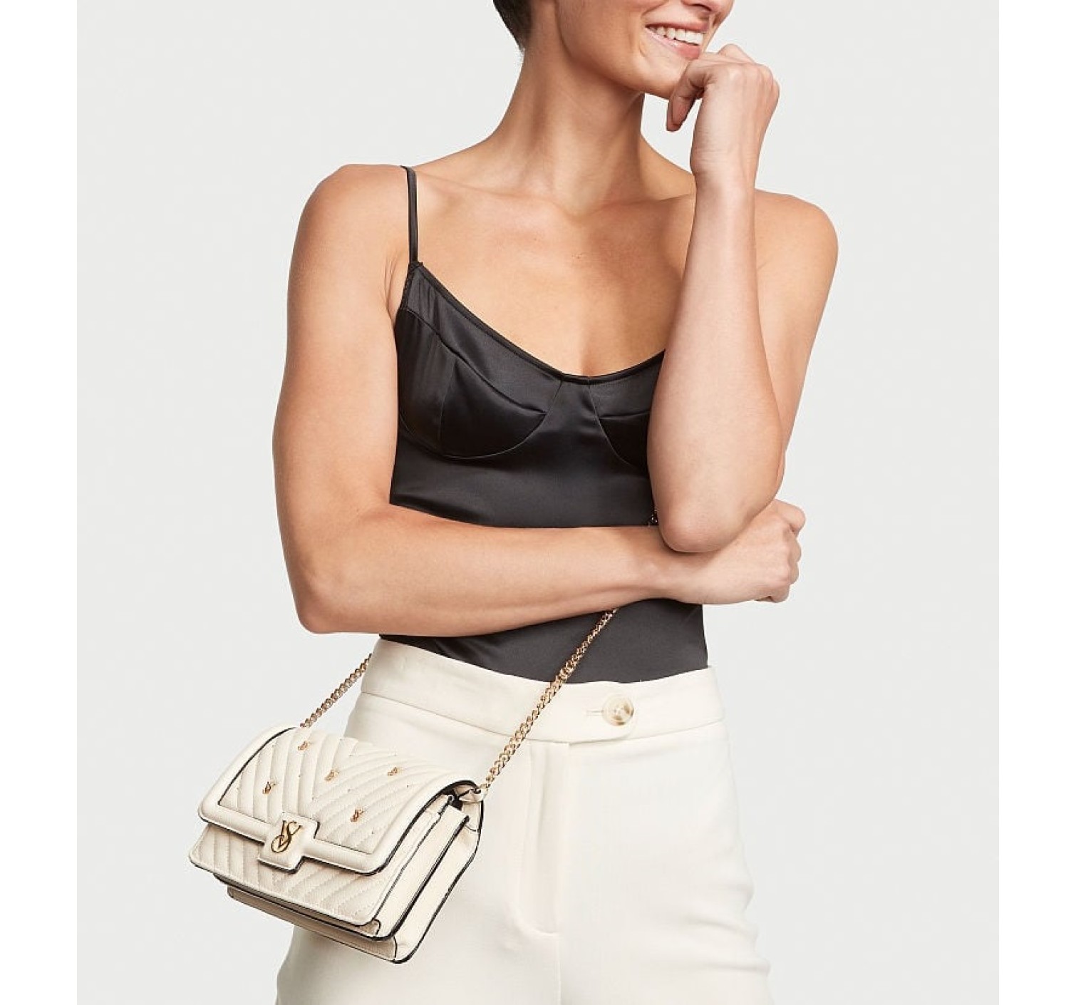 Кросс-боди The Victoria Mini Shoulder Bag Biscotti Stud
