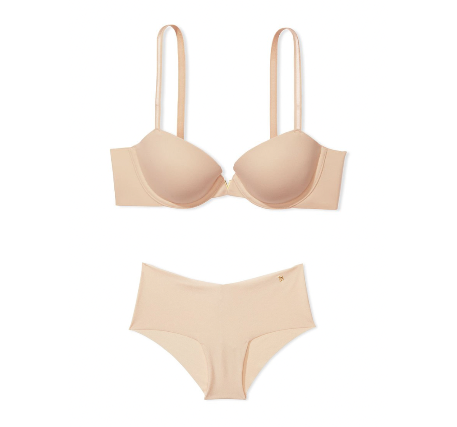 Комплект білизни Smooth Lightly Lined Demi Bra Marzipan Set