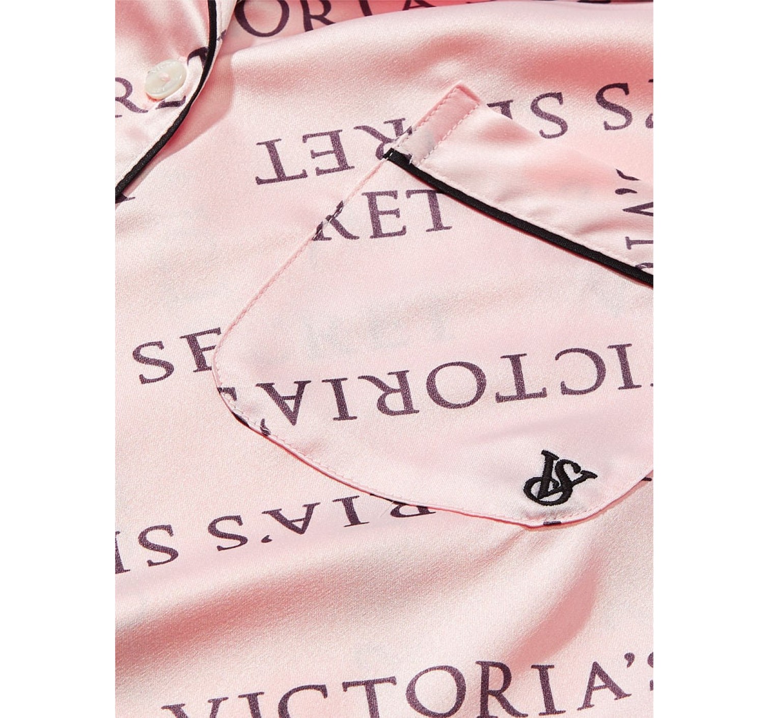 Піжама Satin Long Pajama Set Purest Pink