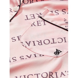 Піжама Satin Long Pajama Set Purest Pink