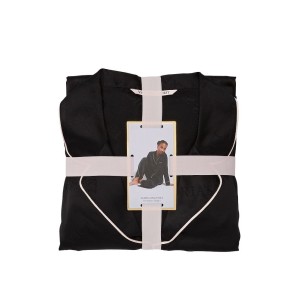 Сатинова піжама VS Satin Long Pj Set Black