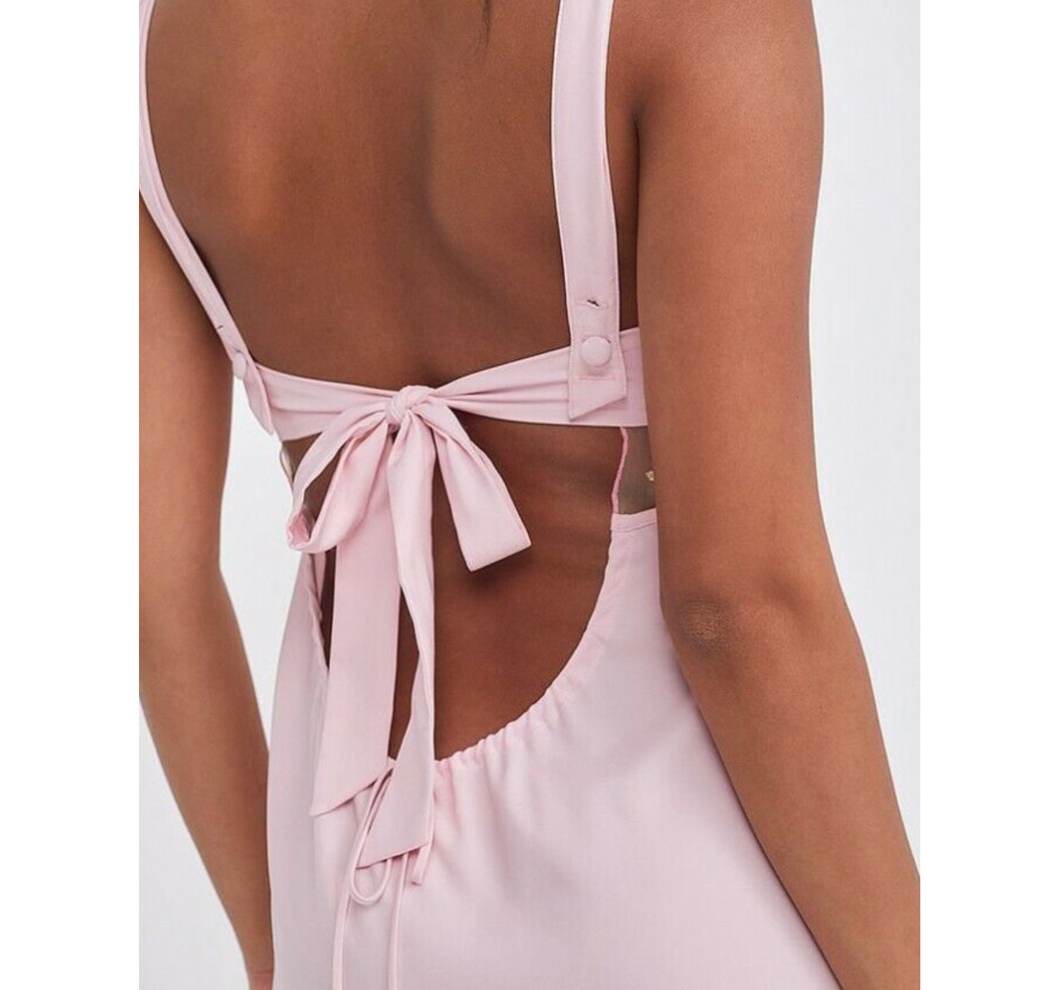 Платье-пеньюар FOR LOVE & LEMONS Pink Floral Dress